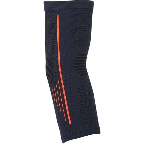 1pc Black Unisex Sports Nylon Elbow Support Protector Guard Protective Arm Sleeve Knitted Sports Elbow Pads
