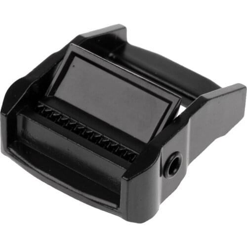 1Pcs Durable 38mm Kayak Canoe Carrier Cam Buckle Toggle Clip Strap Webbing Buckle Black for Marine Boat Yatch Dinghy Accessories