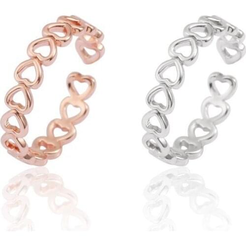 2021 Fashion Simple Design Anillos Vintage Silver Color Joint Rings Sets For Women Jewelry Korean Version Joint Rings