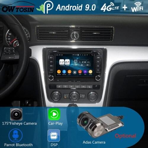 7"IPS 8Core 4G+64G Android 9.0 Car DVD Player GPS Radio For Volkswage VW Passat Golf Polo Skoda Octavia Fabia SEAT Altea Leon