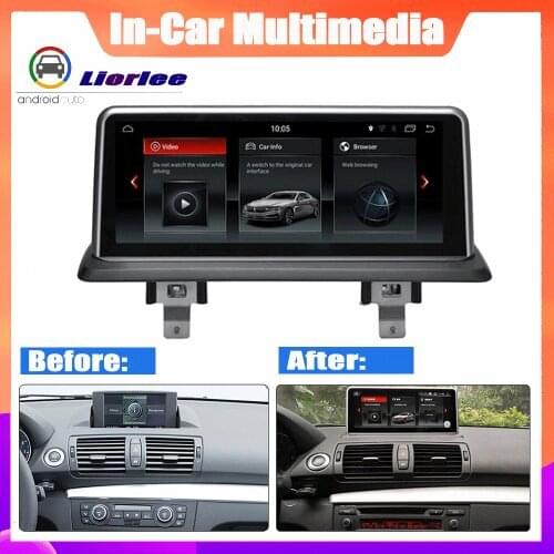 Android System Update For BMW 1 Series E81 E82 2005-2012 HD Touch Screen Stereo Radio TV GPS Navigation Bluetooth