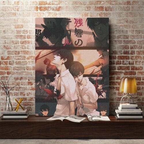 Zankyou No Terror in Resonance Anime Decoration Prints Canvas Home Decor Manga Dorm Living Room Bedroom Poster Painting Wall Art