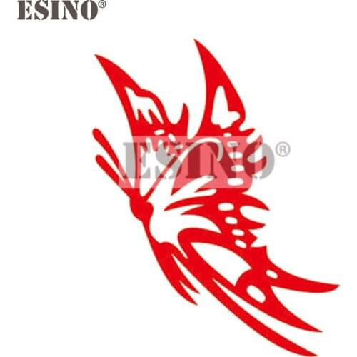 Car Styling Beautiful Butterfly Car Creative Decorative Auto Decal Cartoon Car Sticker PVC 3D Carving Body Decal Pattern Vinyl