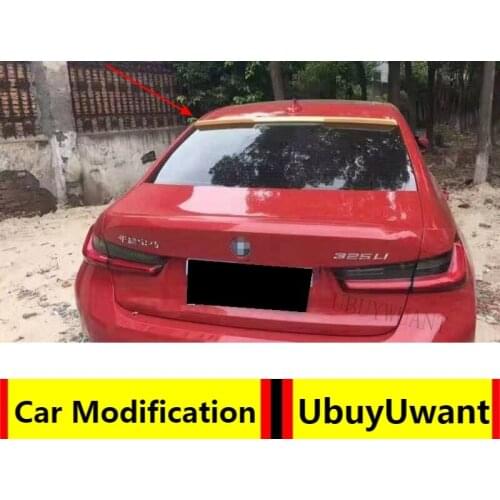 For BMW G20 2019 - 2020 320i 320D NEW 3 Series ABS Plastic Material Rear Roof Spoiler Tail Trunk Boot Wing Decoration