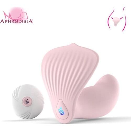 APHRODISIA Silicone Wireless Remote Control Vibrator USB Charged Dildo Vibrating Panties Erotic Sex Toy for Woman Masturbation