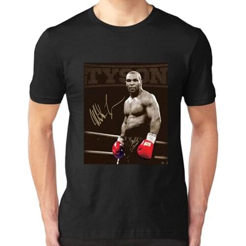 Iron Mike Tyson Boxing Champion T-Shirt Mens Summer Cotton O-Neck Short Sleeve T Shirt New Size S-3XL