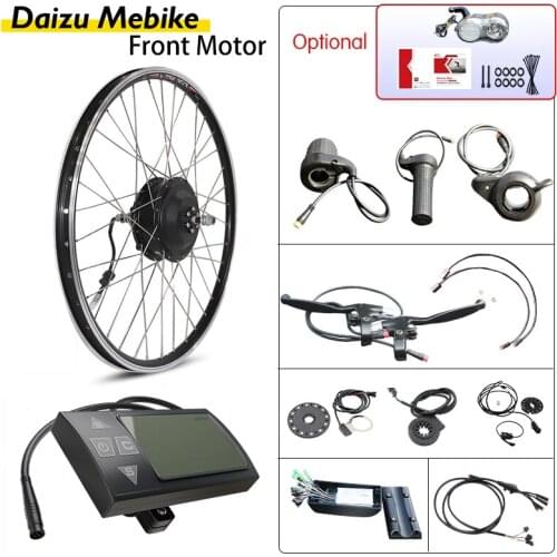 Electric Motor for Bike Ebike Conversion Kit Motor Front Wheel 36v 500w Wheel Hub Motor Electric Bike Conversion Kit No Battery