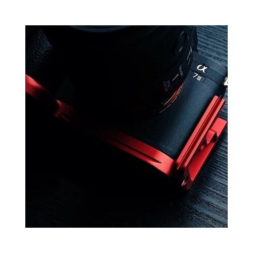 2018 new A7M3 Quick Release L Plate/Bracket Holder hand Grip for Sony a9 A7MARK III A7III A7RIII A7R3 RRS Markins Compatible