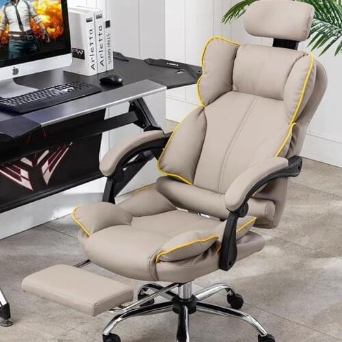 2021 New High Quality Office Boss Chair Ergonomic Computer Gaming Chair Internet Cafe Seat Household Reclining Chair
