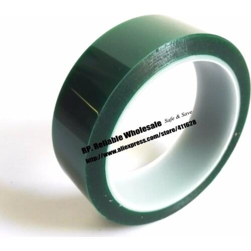 25mm*33 meters*0.08mm Single Sided Heat Resistant Adhesive PET Polyester Film Tape for Protection