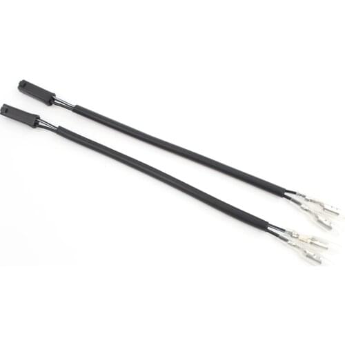 Motorcycle Turn Signals Wire Adapter Plug 2 Pcs Connectors Accessories For Suzuki GSXR 1000 K1 K3 K5 K7 K9