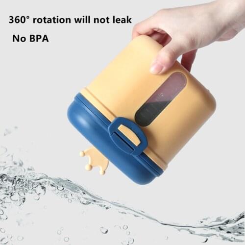 Portable Baby Food Storage Box Essential Dispenser For Children BPA-Free Special Container For Travel Outdoor And Picnic