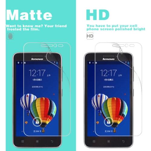 Clear HD Glossy Film For Lenovo A560 A6000 Plus A606 A616 A6800 A690E A7000 A7010 A785E A788T A808T A820 Matte Film Anti-Glare