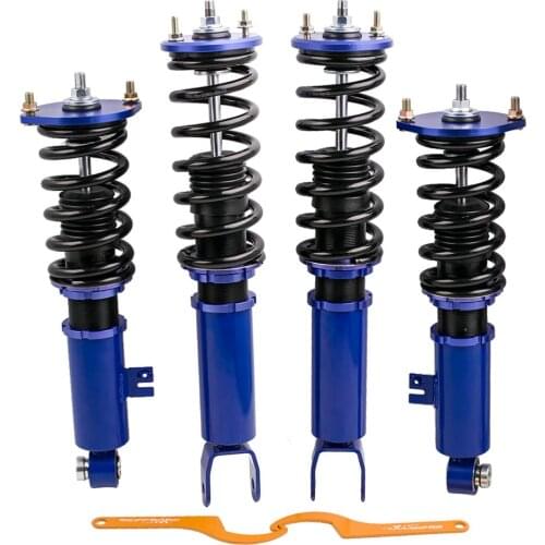 Coilover Spring Struts Shock Suspension for Nissan Fairldy Z 300ZX Z32 1990-1996 Height Adjustable