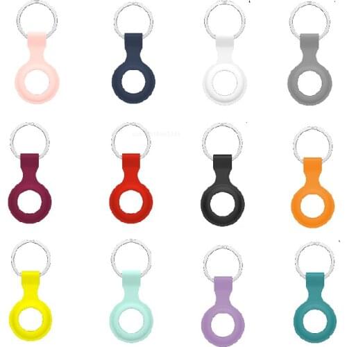 Silicone Protective Case For Apple Airtags Locator Tracker Cover Protective Case Full Protection For Air tags airtag Track Shell