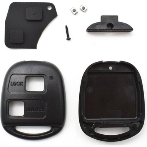 Car Remote Key Button Protector Anti Scratch Shell Case Micro Switch Case Replacement Shell Cover For Toyota Yaris Corolla