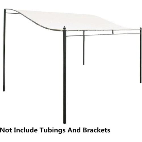 300D Canvas Waterproof Tent Canopy Top Roof Sun Shelter Cloth Gazebos Garden Replacement Canopy Outdoor Cover Awning Tent Shade