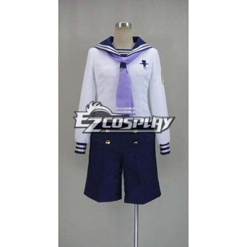 Free! Ryugazaki Rei Sailor Uniform Suit with Violet Tie Cosplay Costume E001