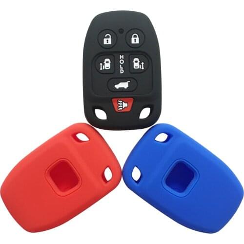 Flip Key Cover Case Holder Fob Fit For Honda Odyssey 2011 2012 2013 2014 Case For Keychain Alarm Cute Key Cover