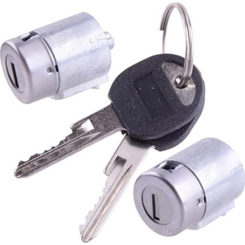 DL19881 Car Door Lock Cylinder with Key Kit Fit for Chevrolet Suburban Tahoe Blazer GMC Sonoma Jimmy Yukon Cadillac Oldsmobile