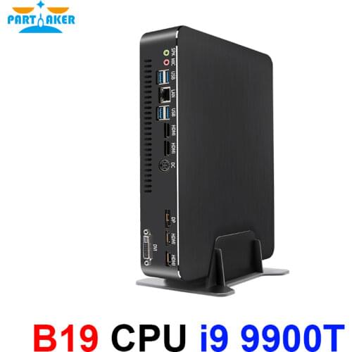Gaming Desktop PC Intel Core i9-9900 GTX1050TI 4GB GTX1650 4G 2*DDR4 Mini PC Windows 10 M.2 PCIE 4K HDMI2.0 DP WiFi