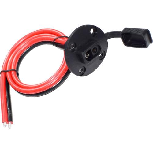 10AWG SAE Cable 2 Pin Quick Disconnect Automotive Panel Extension Cable Screw Holes for Solar Panels Battrey Motorcycles Battery