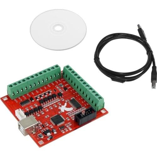 Breakout Board CNC USB MACH3 100Khz 4 Axis Interface Driver Motion Controller Driver Board Motor Driver For Engraving Machine