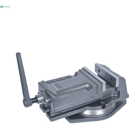 QH heavy-duty milling machine with flat-nose pliers, drilling machine precision angle solid bench vise 6 inches