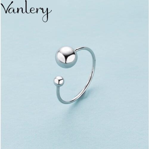 New Fashion Gothic Beads Ball Rings For Women Wedding Rings Fashion Jewelry Ladies Accessories Boho Jewelry 2021