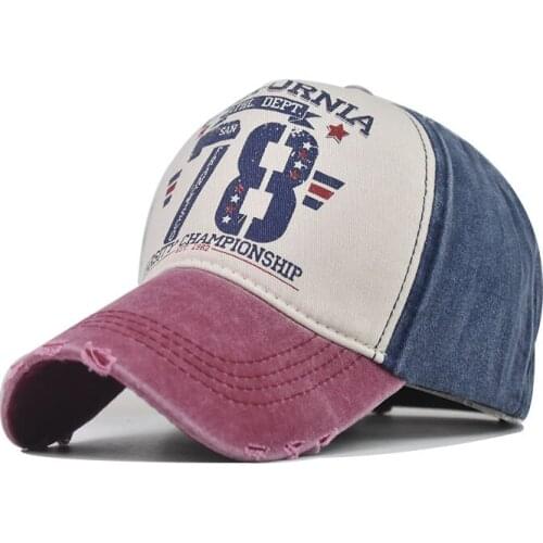 Wholesale Spring Cotton Cap Baseball Cap Snapback Hat Summer Cap Hip Hop Fitted Cap Hats For Men Women Grinding Multicolor