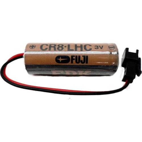 Original Battery Pack CR8.LHC 3V 2600mAh CR17450SE CR17450 PLC Industrial Lithium Batteries with Connector For FUJI FDK
