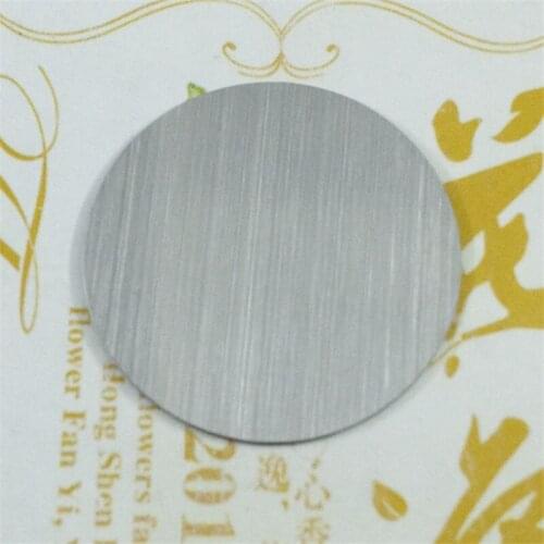 Stainless Steel Floating necklace Plates For 30mm Round Floating Living Memory Locket - blank plate 10pcs/lot