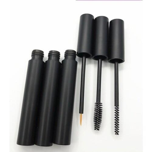 1/2/5PCS 3.5-4ML Empty Lip Gloss Tube black Lipgloss Mascara Tube, Eyelash Tube Lip Gloss Bottle Packaging Lipgloss Container