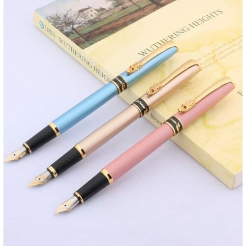 1pc new Color selection golden Dragon clip Fountain Pen