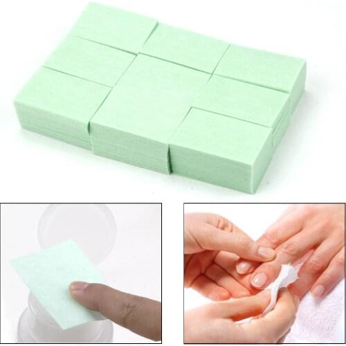 Nail Polish Remover Pads Colorful Lint Free Nail Wipes Bath Manicure Pedicure UV Gel Wipes 100% Cotton Napkins For Nail Art Tool