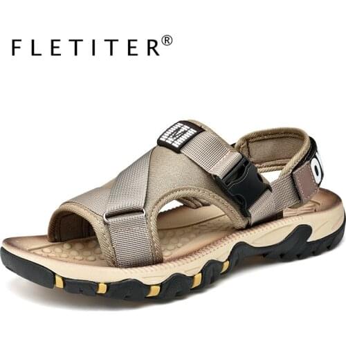 Casual Mens Sandals Summer Shoes 2021 New Sandles for Men Outdoor Breathable Comfort Slip on Plus Size Open Toe Shoes Sandalias