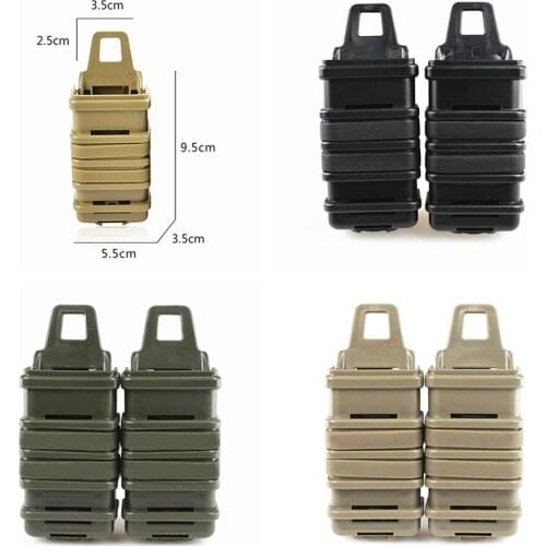 Tactical Magazine Pouch Molle Clip Airsoft Rifle Gun MP7 FastMag Holster Warmage Military Hunting Accessories Fast Mag Pouches