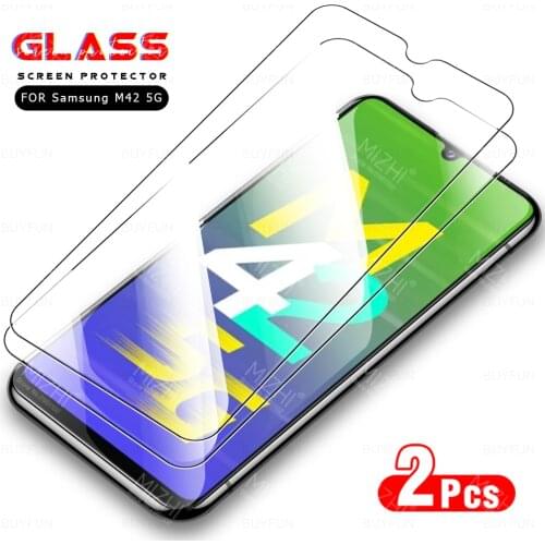 2pcs for samsung m42 5G screen protector for samsung galaxy m 42 m42 5G 6.6'' tempered glass samsungm42 protective safety films