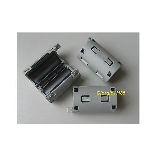 2 Pcs TDK 11mm Clip-on RFI EMI Filter Ferrite