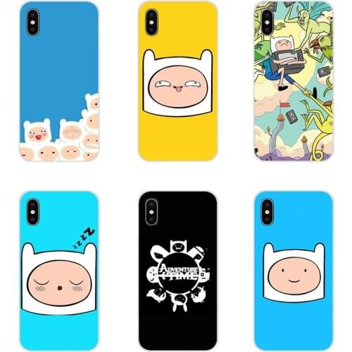 For HTC One U11 U12 X9 M7 M8 A9 M9 M10 E9 Plus Desire 630 530 626 628 816 820 830 Phone Cases Covers cartoon Adventure Time finn