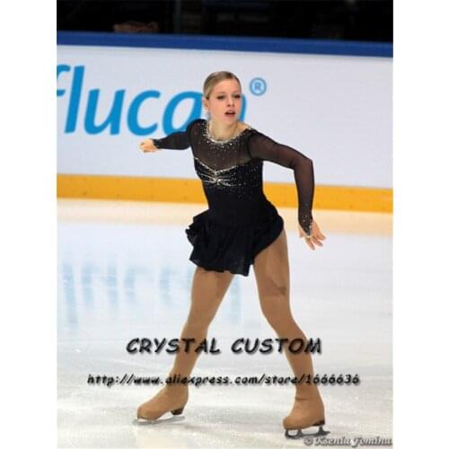 Custom Adult Figure Skating Dresses Graceful New Brand Ice Skating Dresses For Competition DR4141