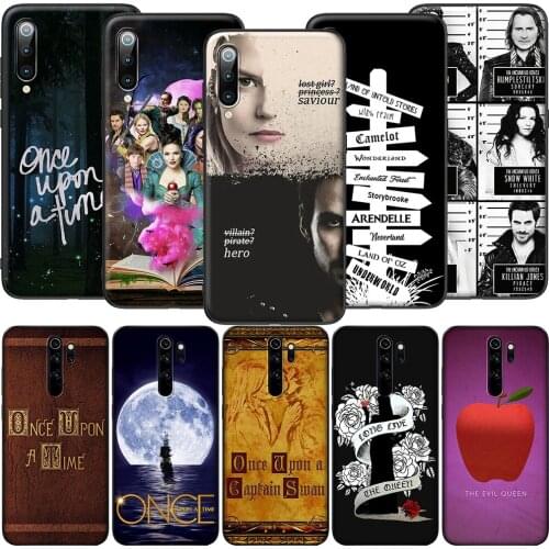 GX161 Once Upon A Time Soft Silicone Case for Redmi Note 4X 5 5A Prime 6 6A 7 7A 8 8A 8T 9 9A 9C 9S Pro Lite