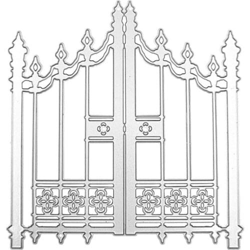 New Door Metal Cutting Dies Stencil Scrapbooking DIY Album Stamp Paper Card Embossing Decor