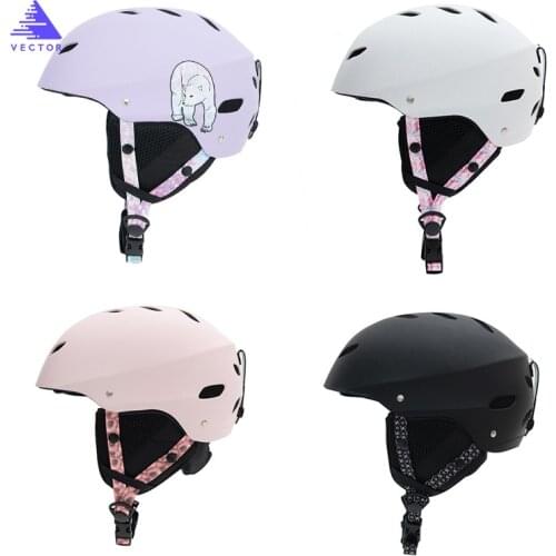 New Adult Ski Helmet Women Skating Skateboard Skiing Helmet Anti-impact Unisex Ski Snowboard safety Helmet