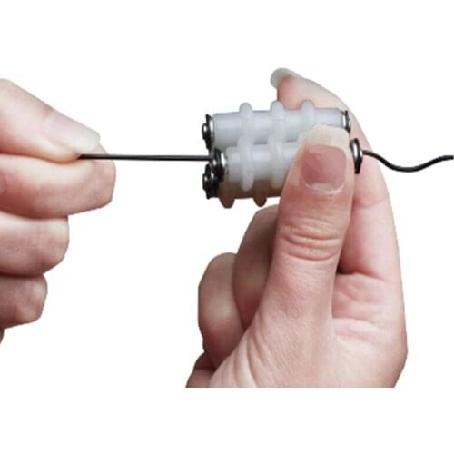 QIPANG metal wire straightener tool , copper wire straightened DIY Jewelry cable straightener