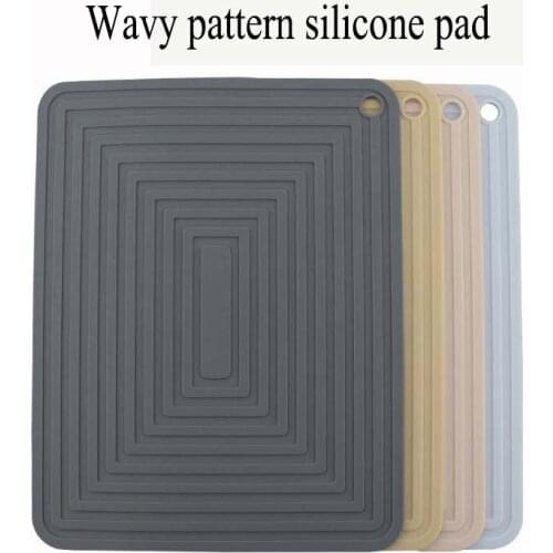 Silicone Insulation Coaster Pads Table Bowl Mats Home Insulation Pad Waterproof Placemat Oil-Proof Dish Mats Desktop Decorations