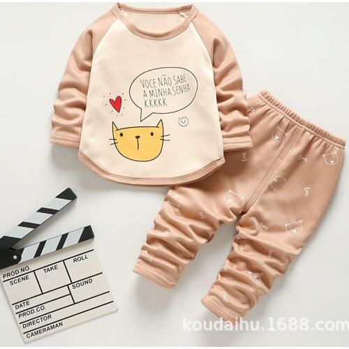 Boys Sportswear Autumn Casual Toddler Little Boys Clothes Long Sleeve Coat Pant Unisex Children Clothing Set Kids Tracksuits