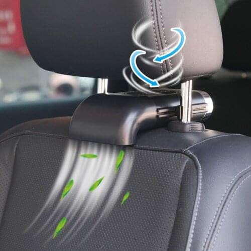 Auto Cooling Fan USB Air Cooling Fan Silent Fan For Car Backseat Air Condition 3 Speed Adjustable Desk Fan Car Cooling