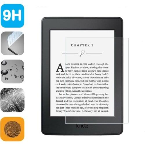 9H Tempered Glass LCD Screen Protector Shield Film for Amazon Kindle Paperwhite 1/2/3 6 inch e-Reader Tablet Accessories
