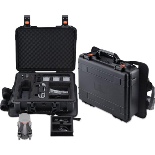 Safety Backpack Waterproof Backpack Case Hard Shell Case Back Strap for DJI Mavic Air 2/Air 2S Drone Flymore Combo Accessories